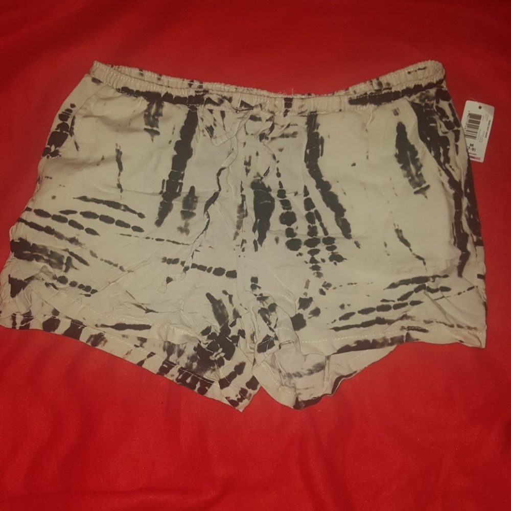 Tie dye shorts